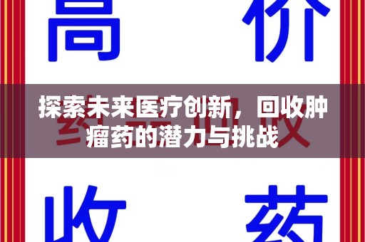 湖州探索未来医疗创新，回收肿瘤药的潜力与挑战