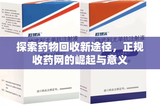 湖州探索药物回收新途径，正规收药网的崛起与意义