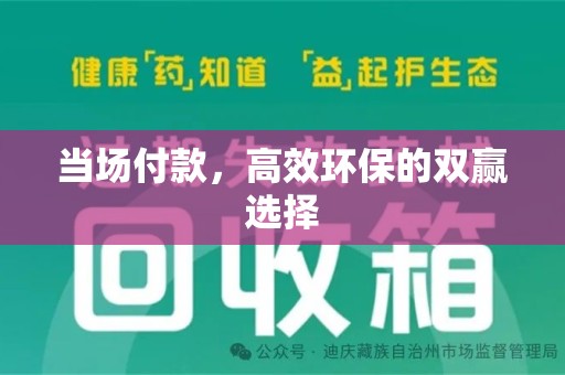 湖州当场付款，高效环保的双赢选择